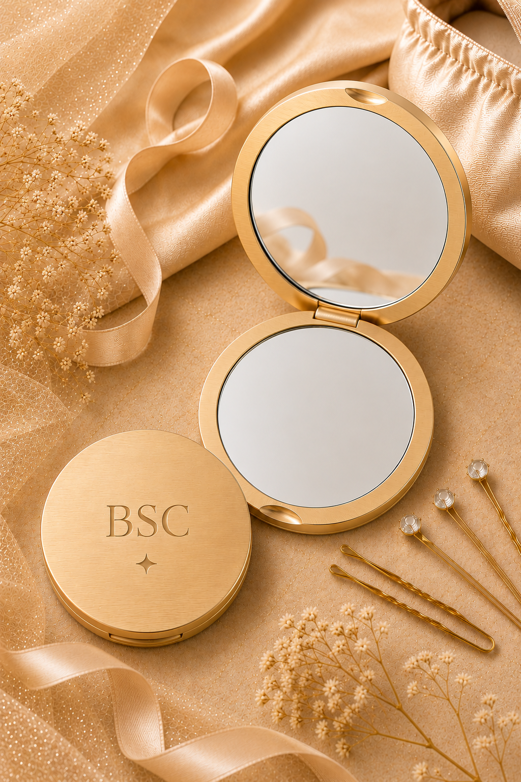 BSC Signature Gold Compact Mirror
